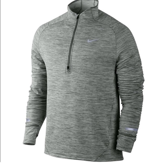 Men's Nike Element Sphere Running Dri-Fit Pullover Grayish Green Size Medium - Picture 1 of 12